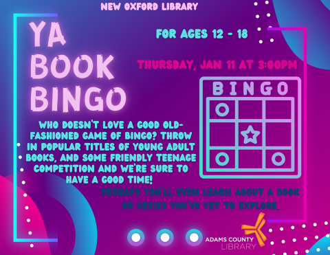 Neon bingo board