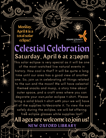 black and gold celestial design