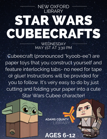 characters from Star Wars made of cubes