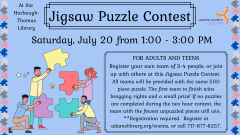 Jigsaw Puzzle Contest