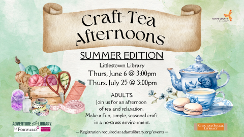 Craft-Tea Afternoon