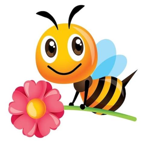 Cartoon bee