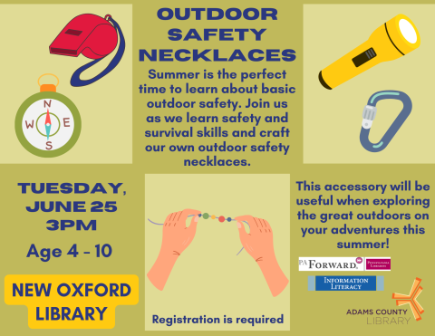 outdoor safety gadgets, compass, flashlight