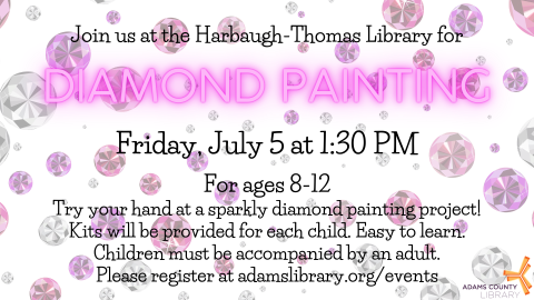 Summer Diamond Painting ages 8-12