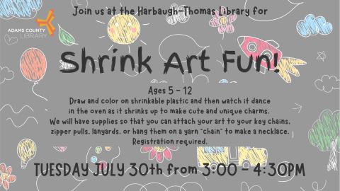 Shrink Art Fun Poster
