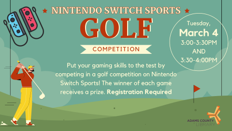 Nintendo Switch Sports Golf Competition