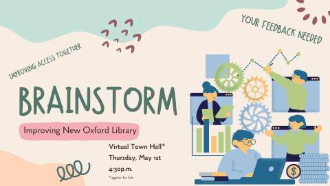 Brainstorm Improving New Oxford Library May 1st