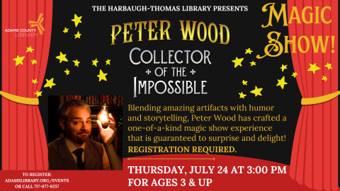 Magician Peter Wood