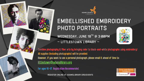 2025-06-18 LTN Embellished Embroidery Photo Portraits