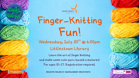 2025-07-30 LTN Finger-Knitting Fun