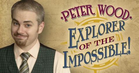Peter Wood - Magician promo flyer