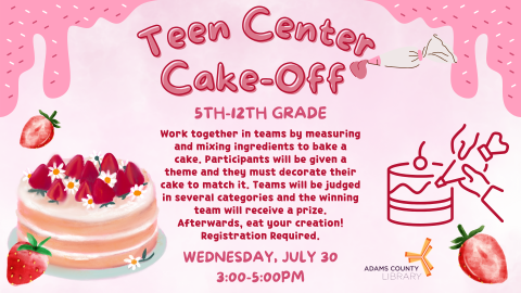 Teen Center Cake-Off