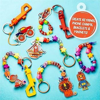 Shrinky Dink keychains
