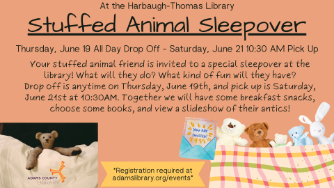 Stuffed Animal Sleepover
