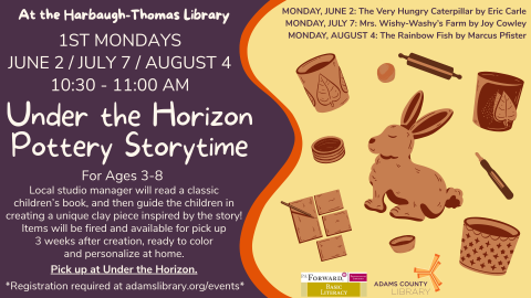 Under the Horizon Pottery Storytime