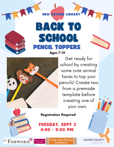 Pencils and school items