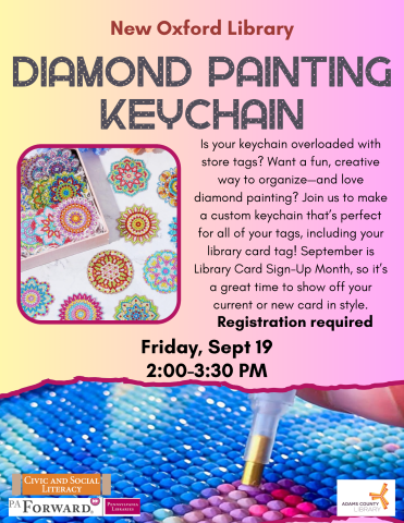 diamond painting jewels and keychains