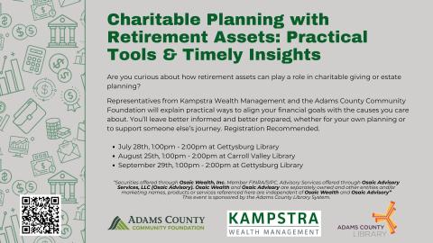 Charitable Planning with Retirement Assets Practical Tools & Timely Insights