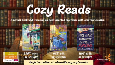 2025 Fall Cozy Reads