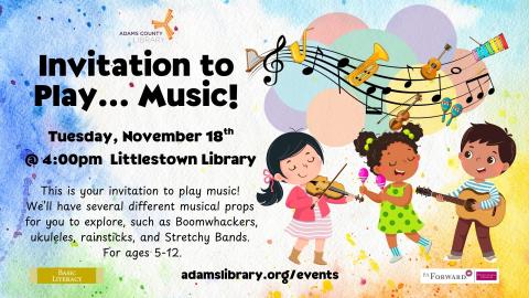 Invitation to play...music.