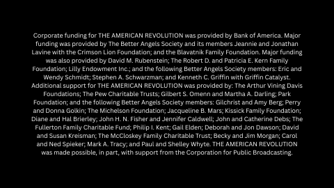 Corporate  funding provided by Bank of America.