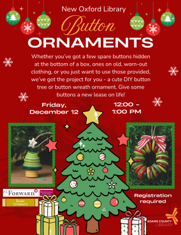 Button tree and wreath