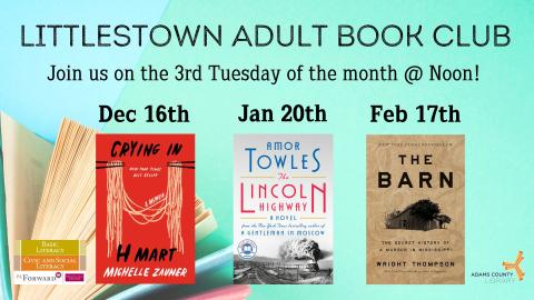 2025-2026 Winter LTN Book Club