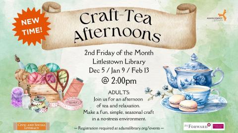 2025-2026 Winter Craft-Tea Afternoon