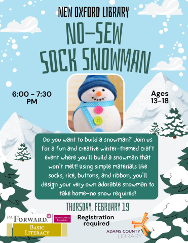 Sock Snowman
