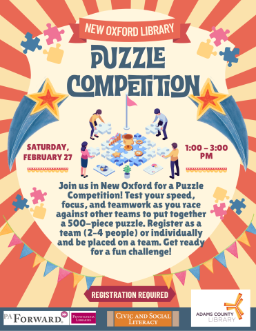 Putting together puzzle