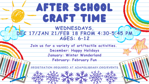 After School Craft Time