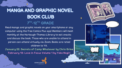 Manga and Graphic Novel Book Club
