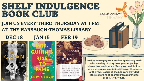 Shelf Indulgence Book Club