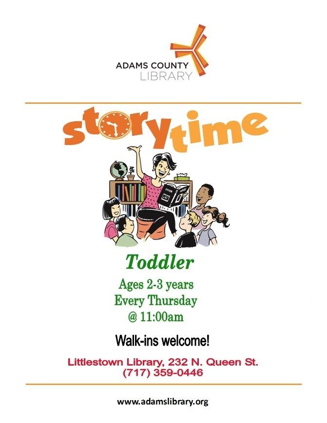 Join us each Thursday, 11:00 a.m. (except holidays)
