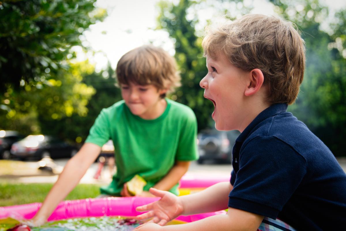 preschoolers at play