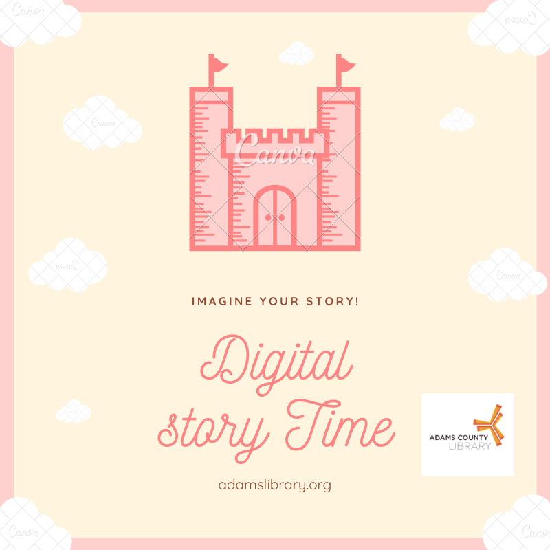 Image of flier for virtual storytime