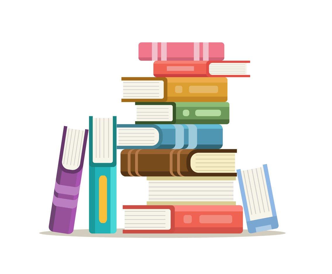 stack of books