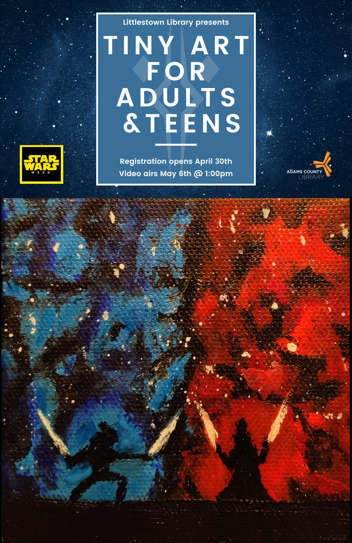 Tiny Art - Jedi vs Sith
