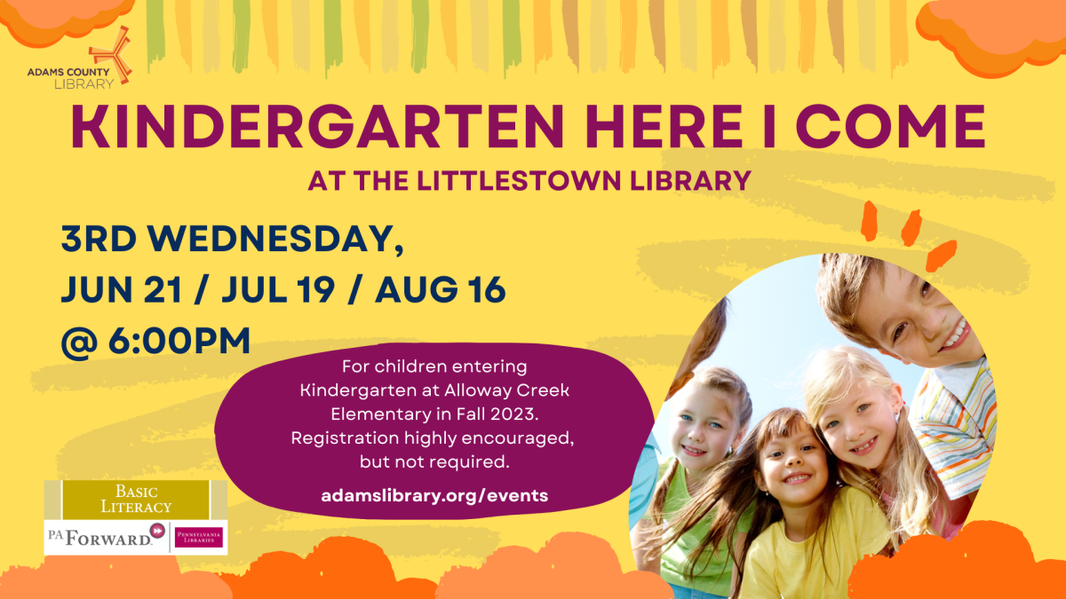2023 Kindergarten Here I Come