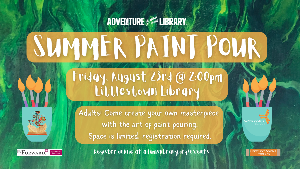 Summer Paint Pour