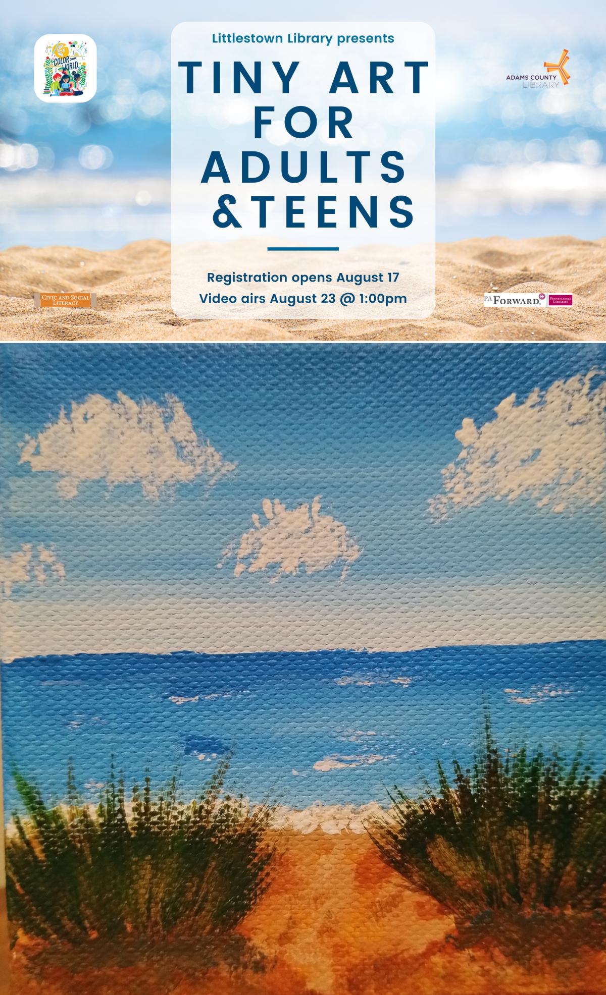 2025-08-23 LTN Tiny Art - Beach Life