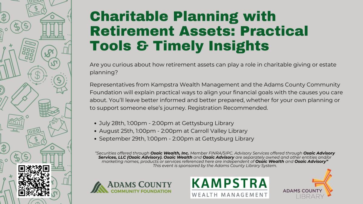 Charitable Planning with Retirement Assets Practical Tools & Timely Insights