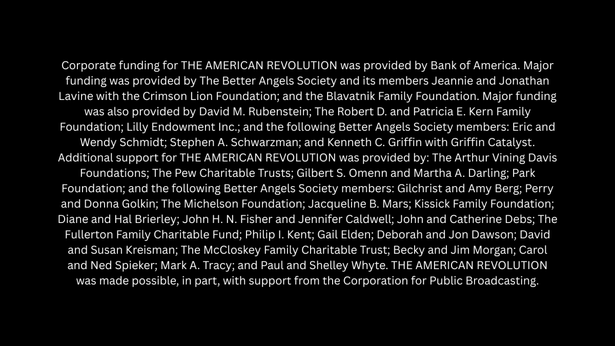 Corporate  funding provided by Bank of America.