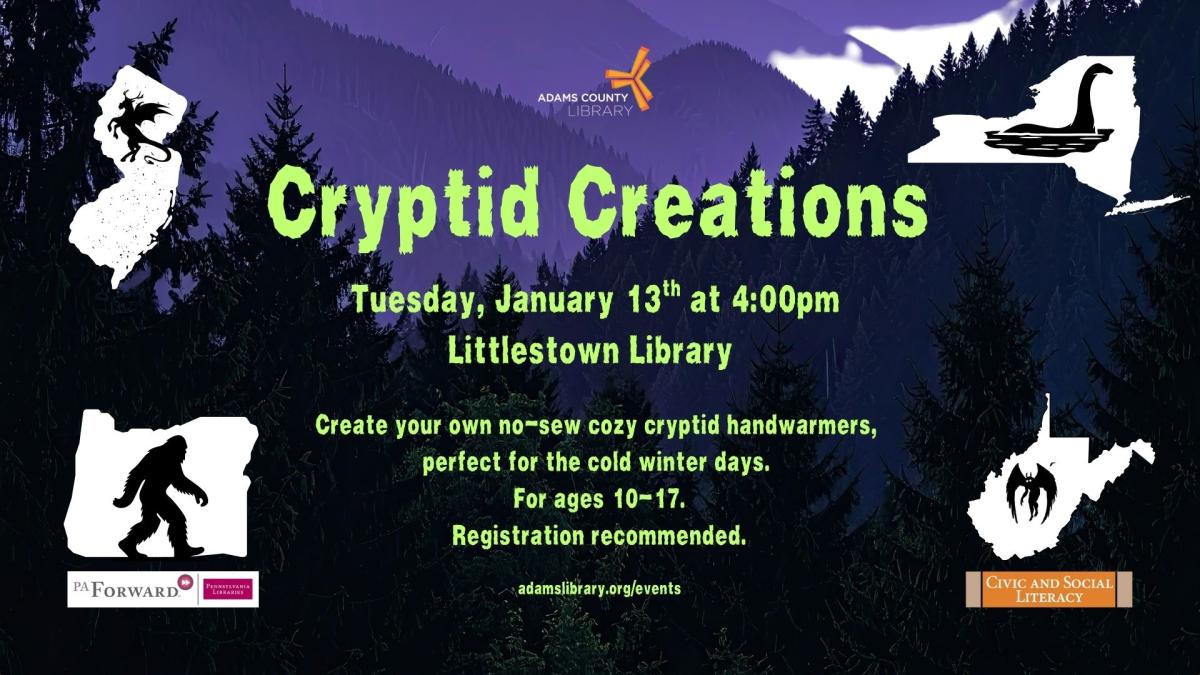 2026-01-13 Cryptid Creations